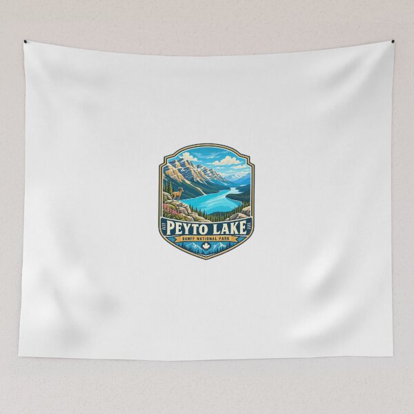 Item preview, Peyto Lake Banff National Park Canada Travel Hiking Outdoors Nature Souvenir designed and sold by Star3NowForMe.