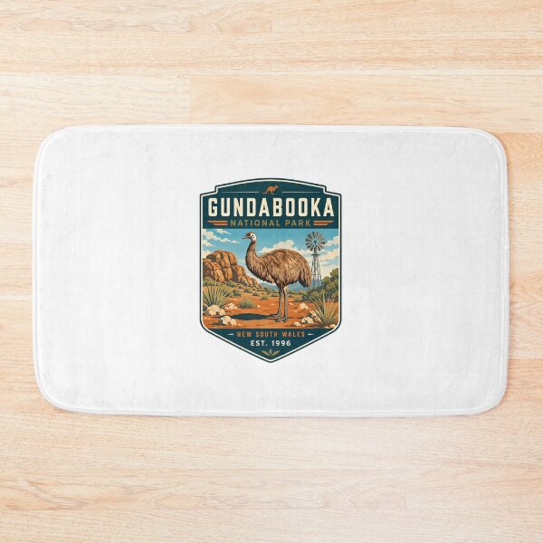 Item preview, Gundabooka National Park New South Wales Est. 1996 Australian Park Emu Travel designed and sold by Star3NowForMe.