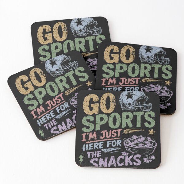 Item preview, Go Sports I'm Just Here For The Snacks Funny Game Day Food Lover designed and sold by JonesFlora2025.