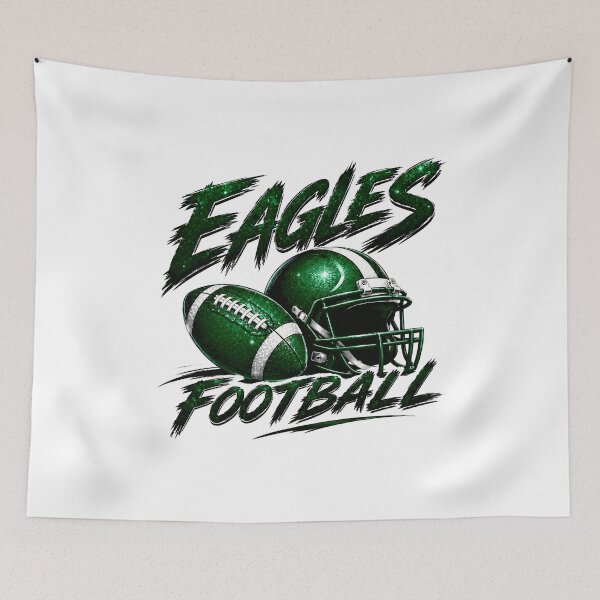 Item preview, Eagles Football Glitter orty Design designed and sold by anamartineze.