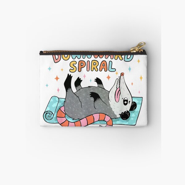 Item preview, Possum Overwhelmed Today's Yoga Pose is Downward Spiral T-Shirt designed and sold by KTY-NUSS.