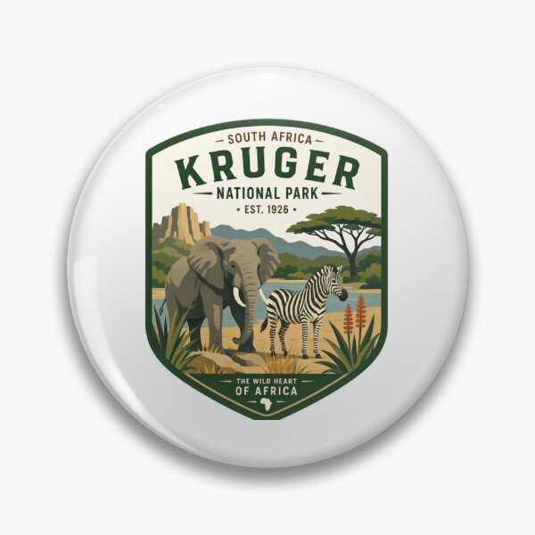 Item preview, South Africa Kruger National Park Est. 1926 The Wild Heart Of Africa Safari Wildlife Explorer designed and sold by Star3NowForMe.