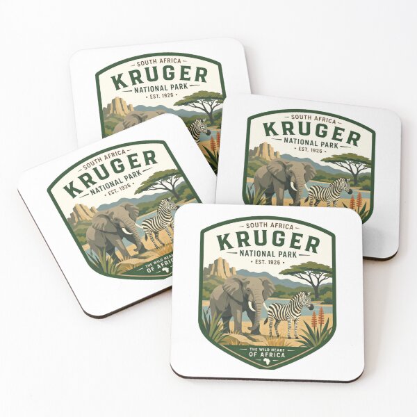 Item preview, South Africa Kruger National Park Est. 1926 The Wild Heart Of Africa Safari Wildlife Explorer designed and sold by Star3NowForMe.