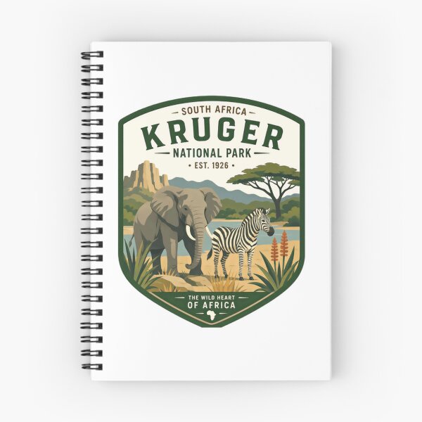 Item preview, South Africa Kruger National Park Est. 1926 The Wild Heart Of Africa Safari Wildlife Explorer designed and sold by Star3NowForMe.