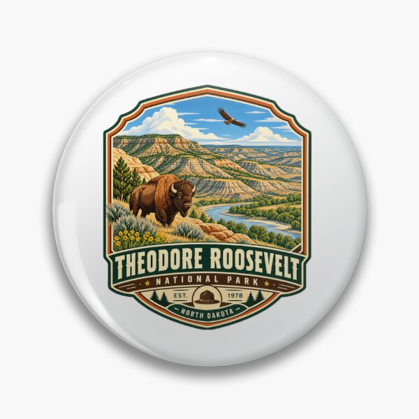 Item preview, Theodore Roosevelt National Park Est. 1978 North Dakota Badlands Wildlife Explorer designed and sold by Simsimah26Parks.