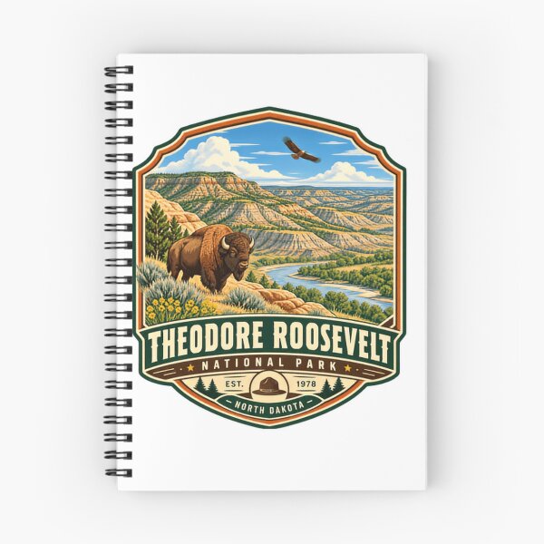 Item preview, Theodore Roosevelt National Park Est. 1978 North Dakota Badlands Wildlife Explorer designed and sold by Simsimah26Parks.