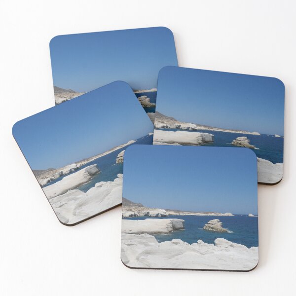 Item preview, Sarakiniko Moon Beach In Milos, Greece designed and sold by olivia-wilbur.