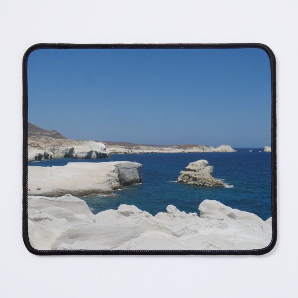 Item preview, Sarakiniko Moon Beach In Milos, Greece designed and sold by olivia-wilbur.