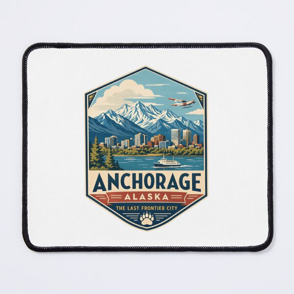 Item preview, Anchorage Alaska The Last Frontier City Travel Destination designed and sold by Star3NowForMe.