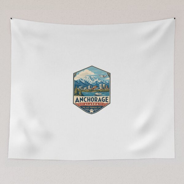 Item preview, Anchorage Alaska The Last Frontier City Travel Destination designed and sold by Star3NowForMe.