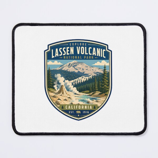 Item preview, Explore Lassen Volcanic National Park California Est. 1916 National Park Travel Souvenir designed and sold by Simsimah26Parks.