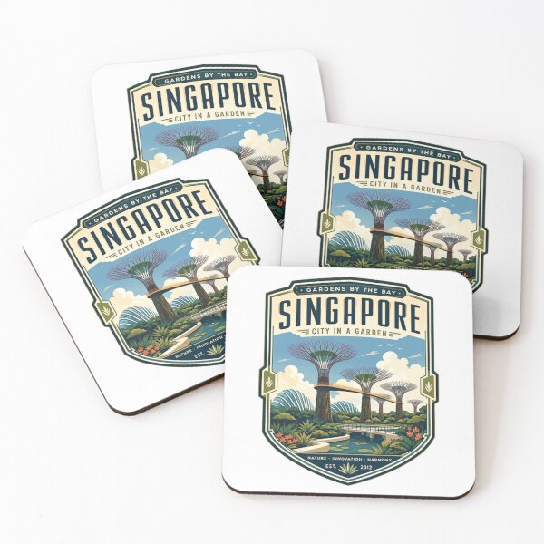 Item preview, Gardens By The Bay Singapore City In A Garden Travel Tourist Souvenir designed and sold by Simsimah26Parks.