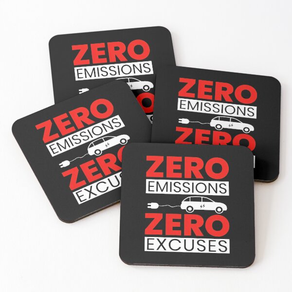 Item preview, Zero Emissions Zero Excuses EV Electric Car Charging designed and sold by macvwsawada.