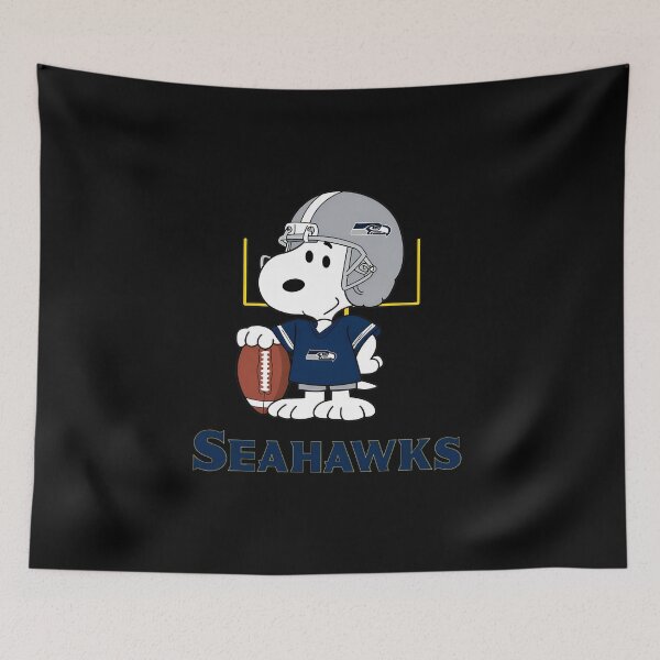 Item preview, Seahawks Football Snoopy  Helmet Go Green Team designed and sold by StreetMood-Flux.