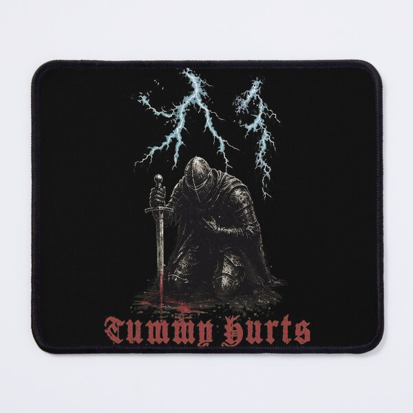 Item preview, Gothic Knight Tummy Hurts Stormy designed and sold by EdwardSch73241.