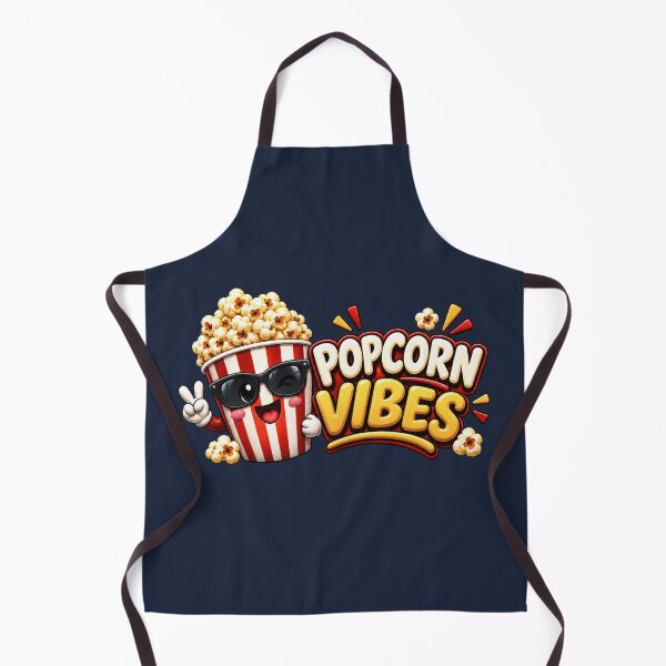 Item preview, Popcorn Vibes – Cute Funny Movie Night Design designed and sold by HO•Designs.