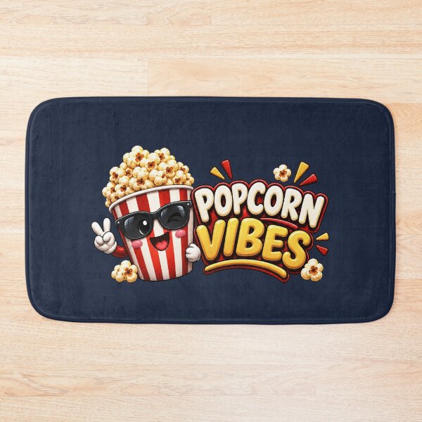 Item preview, Popcorn Vibes – Cute Funny Movie Night Design designed and sold by HO•Designs.