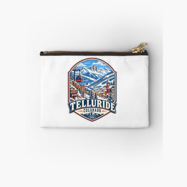 Item preview, Telluride Colorado USA Ski Resort Mountain Travel Skier Snowboarder designed and sold by Simsimah26Parks.