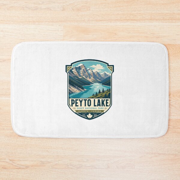 Item preview, Peyto Lake Banff National Park Alberta Canada Est. 1885 National Park Traveler Souvenir designed and sold by Star3NowForMe.