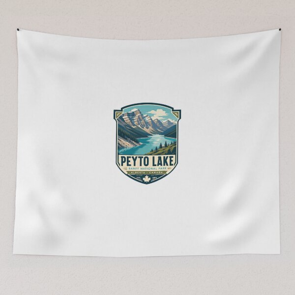 Item preview, Peyto Lake Banff National Park Alberta Canada Est. 1885 National Park Traveler Souvenir designed and sold by Star3NowForMe.