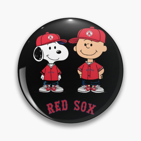 Item preview, Charlie Brown Snoopy Red Sox Baseball  designed and sold by StreetMood-Flux.