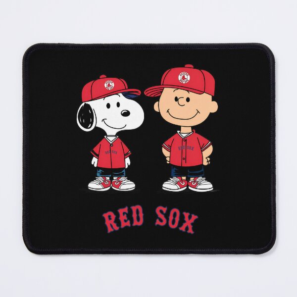 Item preview, Charlie Brown Snoopy Red Sox Baseball  designed and sold by StreetMood-Flux.