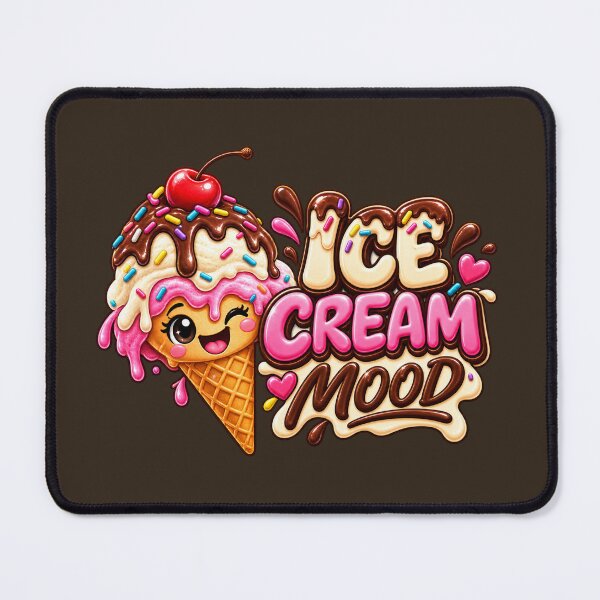 Item preview, Ice Cream Mood – Cute Sweet Dessert Design designed and sold by HO•Designs.