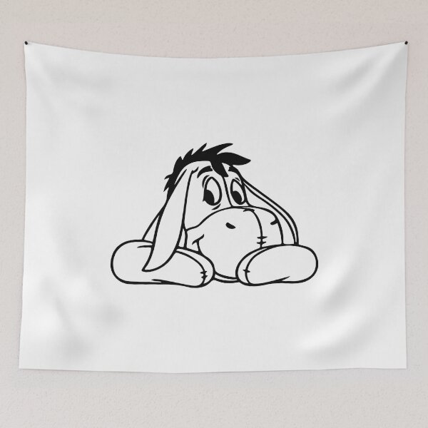 Item preview, Sad Donkey Cartoon Character designed and sold by SitaJhase.