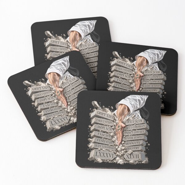 Item preview, 8647 Trump stealth karate design  designed and sold by CoolCrazyQuirky.