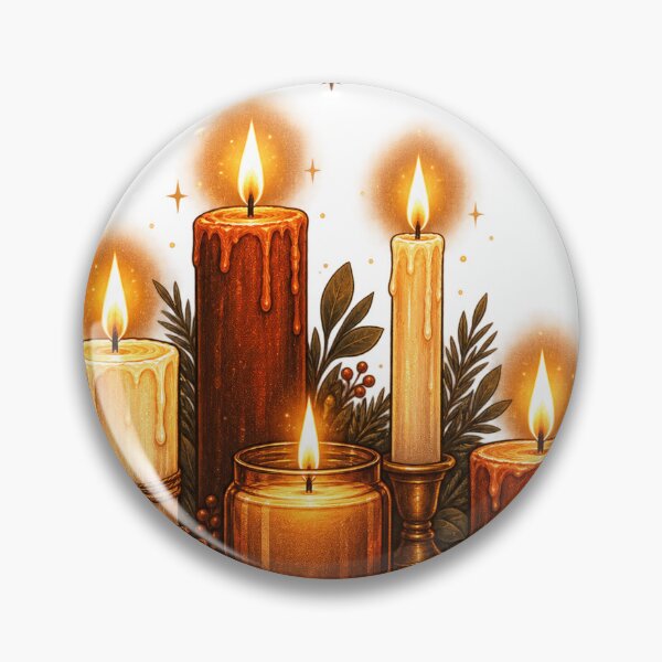 Item preview, Candle Season Cozy Autumn Hygge Design designed and sold by ys96.