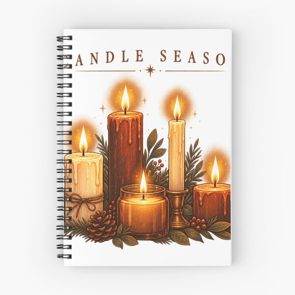 Item preview, Candle Season Cozy Autumn Hygge Design designed and sold by ys96.