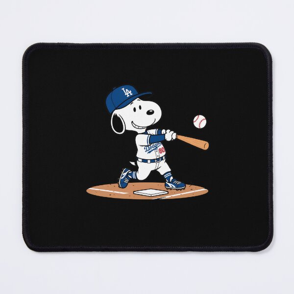 Item preview,  Charlie Brown Snoopy Los Ang Dodgersss Baseball designed and sold by StreetMood-Flux.