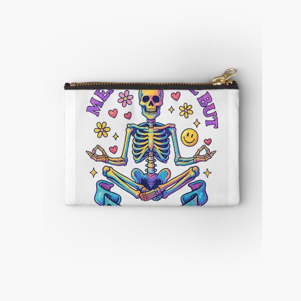 Item preview, Mentally Ill But Totally Chill Skeleton T-Shirt designed and sold by KeathyArt.