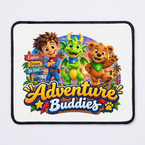 Item preview, Adventure Buddies with Arthur, Art, and Artie designed and sold by TheFatherOfArt.