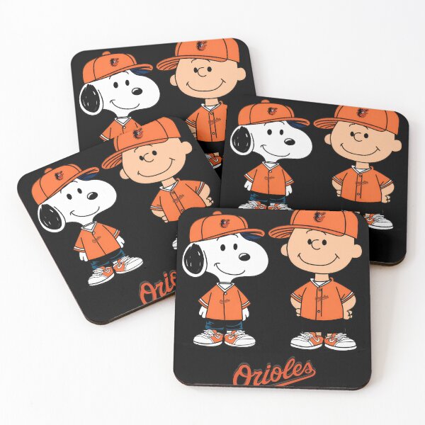 Item preview, Snoopy Charlie Brown Orioles Baseball  designed and sold by StreetMood-Flux.