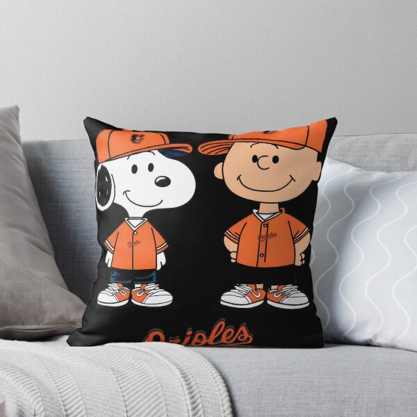 Aperçu de l'œuvre Snoopy, Charlie Brown et les Orioles de baseball créée et vendue par StreetMood-Flux.