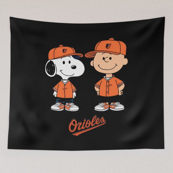 Item preview, Snoopy Charlie Brown Orioles Baseball  designed and sold by StreetMood-Flux.
