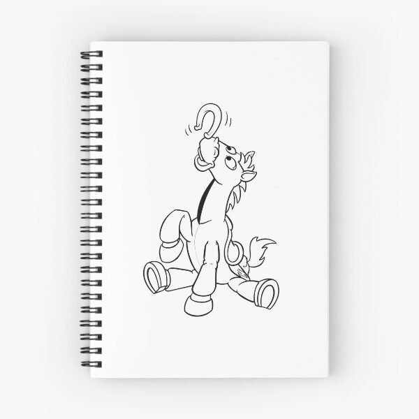 Item preview, Playful Horse Sitting Horseshoe Line Art designed and sold by Snyder93.