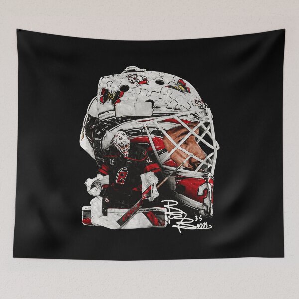 Item preview, Goalie Mask Butterfly Art designed and sold by MatthewTa91357.