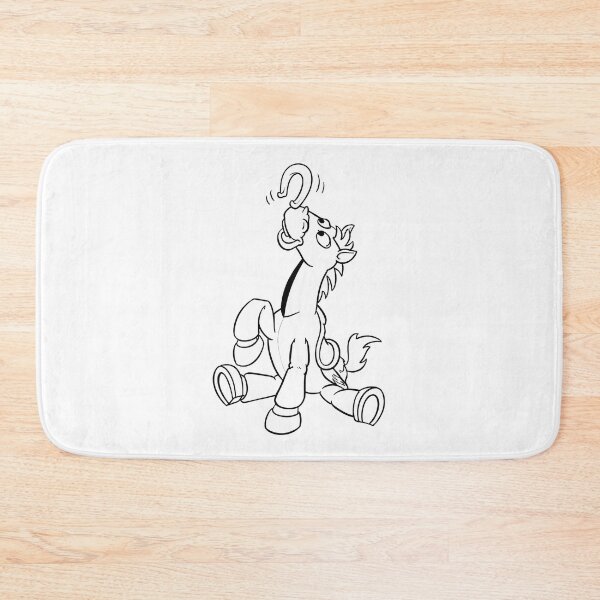 Item preview, Playful Horse Sitting Horseshoe Line Art designed and sold by Snyder93.