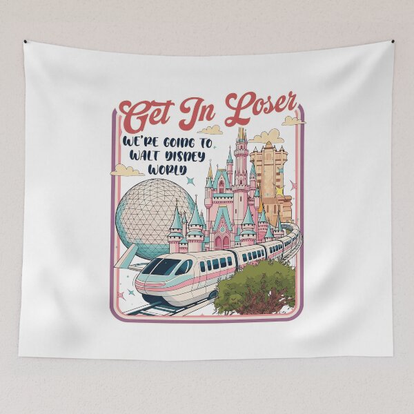 Item preview, Vacaciones en un parque temático retro designed and sold by Slomski90.