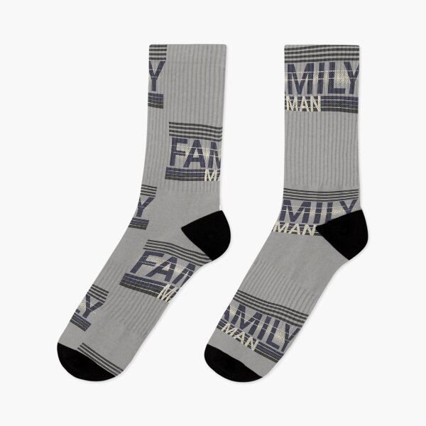 Item preview, Retro Half Tone Family Man Dad blue gray designed and sold by TackyTime.