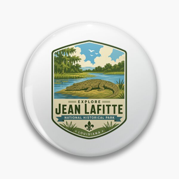 Item preview, Explore Jean Lafitte National Historical Park Louisiana Alligator Swamp Travel Souvenir designed and sold by Star3NowForMe.