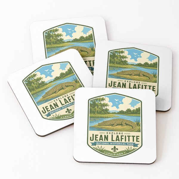Item preview, Explore Jean Lafitte National Historical Park Louisiana Alligator Swamp Travel Souvenir designed and sold by Star3NowForMe.