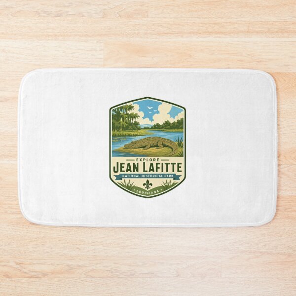Item preview, Explore Jean Lafitte National Historical Park Louisiana Alligator Swamp Travel Souvenir designed and sold by Star3NowForMe.