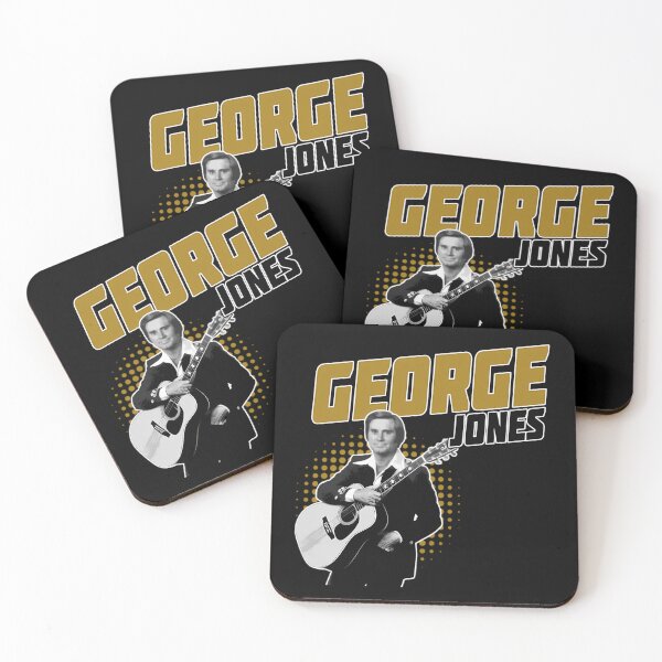Artikelvorschau, George Jones Vintage Country-Gitarre Retro-Musik Fan-Kunst entworfen und verkauft von jamesromanwaxz.