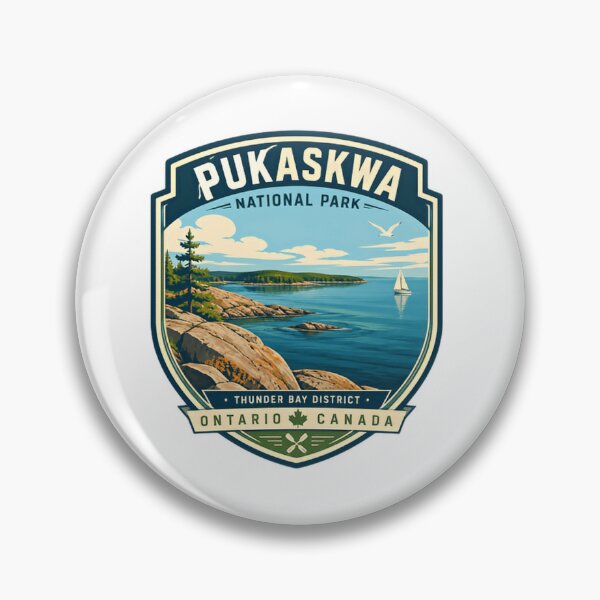 Item preview, Pukaskwa National Park Thunder Bay District Ontario Canada Travel Explorer Souvenir designed and sold by Simsimah26Parks.