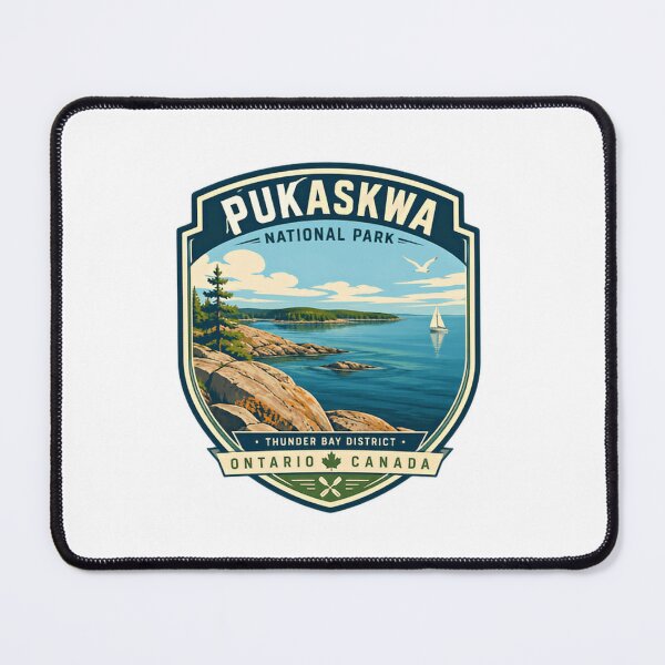 Item preview, Pukaskwa National Park Thunder Bay District Ontario Canada Travel Explorer Souvenir designed and sold by Simsimah26Parks.