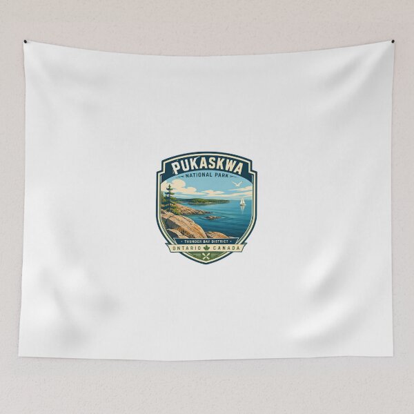 Item preview, Pukaskwa National Park Thunder Bay District Ontario Canada Travel Explorer Souvenir designed and sold by Simsimah26Parks.