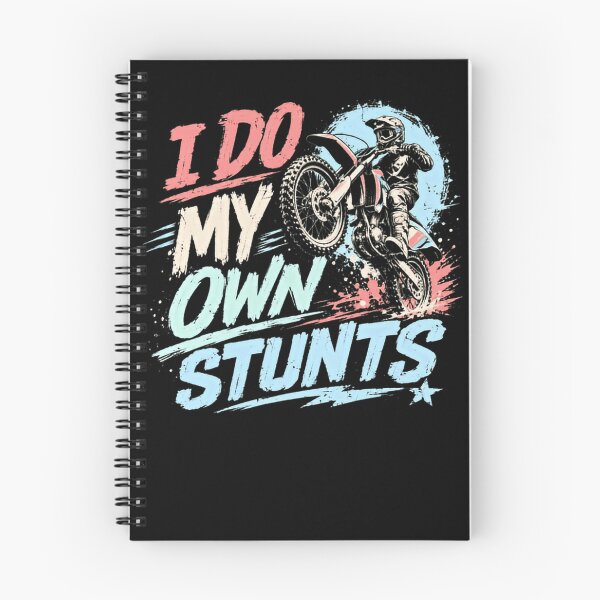 Item preview, I Do My Own Stunts Motocross Dirt Bike Rider designed and sold by RetroMini2026.